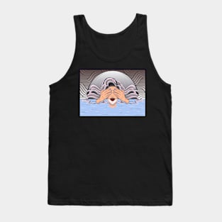 The Dreaming lady 3 - Japanese Style art - Yabisan Tank Top